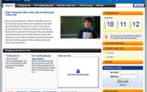 Trang web hỗ trợ dạy tiếng Anh 10, 11 & 12
